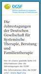 Mobile Screenshot of dgsf-tagung.de